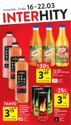 Gazetka promocyjna Intermarche - Gazetka Intermarche - Gazetka - ważna od 22.03 do 22.03.2023 - strona 10 - produkty: Sok, Lemoniada, Tymbark, Napój, Hortex