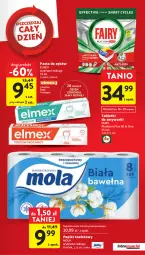 Gazetka promocyjna Intermarche - Gazetka Intermarche - Gazetka - ważna od 22.03 do 22.03.2023 - strona 11 - produkty: Papier, Tablet, Pasta do zębów, Papier toaletowy, Mola, Fairy, Zmywarki, Elmex, Tabletki do zmywarki, Fa