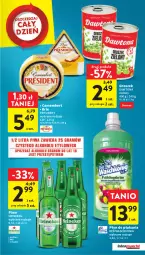 Gazetka promocyjna Intermarche - Gazetka Intermarche - Gazetka - ważna od 22.03 do 22.03.2023 - strona 47 - produkty: Piwo, Dawtona, Brie, Heineken, Płyn do płukania, Camembert, Groszek
