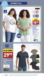 Gazetka promocyjna Aldi - Pełny katalog - Gazetka - ważna od 24.04 do 24.04.2022 - strona 38 - produkty: T-shirt, Wełna, Moda, Piżama, Fa