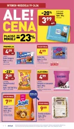 Gazetka promocyjna Aldi - Pełny katalog - Gazetka - ważna od 24.04 do 24.04.2022 - strona 8 - produkty: Goplana, Lajkonik, Por, Jeżyki, Tera, LANA, Sport, Czekolada, Rodzynki, Baton, Knoppers, Precelki, Ritter Sport, Fa