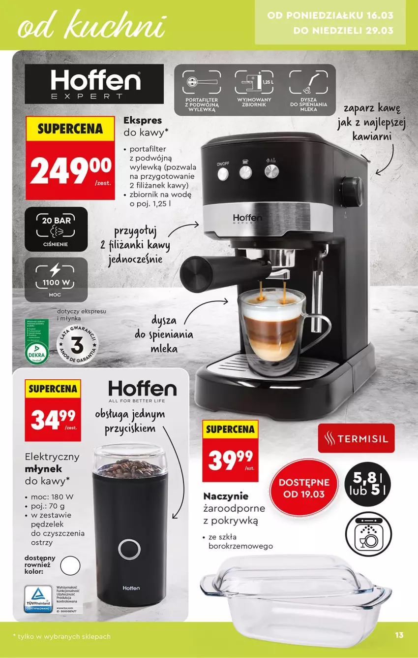 Gazetka promocyjna Biedronka - Okazje Tygodnia - ważna 14.03 do 28.03.2026 - strona 13 - produkty: LG, Młynek, Por