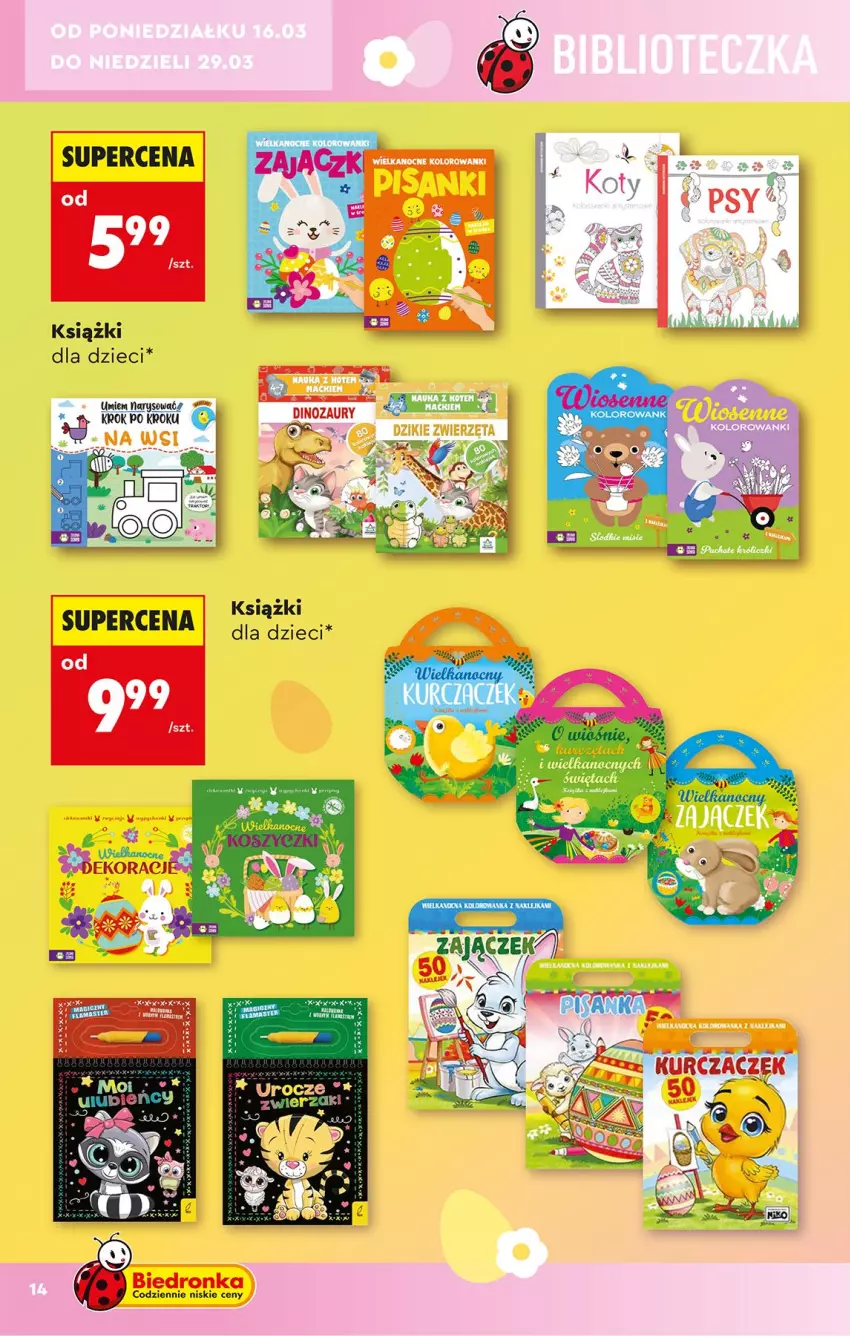 Gazetka promocyjna Biedronka - Okazje Tygodnia - ważna 14.03 do 28.03.2026 - strona 14 - produkty: Dzieci, Fa