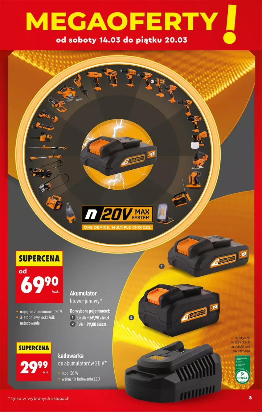 Gazetka promocyjna Biedronka - Okazje Tygodnia - ważna 14.03 do 28.03.2026 - strona 3