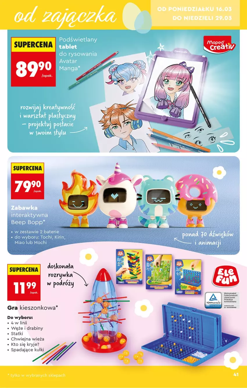 Gazetka promocyjna Biedronka - Okazje Tygodnia - ważna 14.03 do 28.03.2026 - strona 41 - produkty: Gra