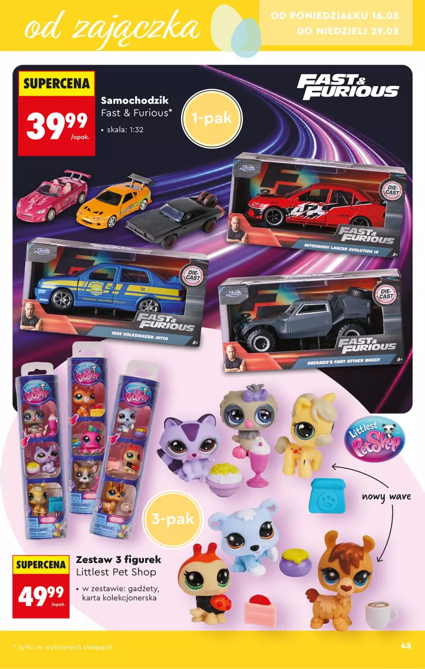 Gazetka promocyjna Biedronka - Okazje Tygodnia - ważna 14.03 do 28.03.2026 - strona 45 - produkty: Chodzik, Littlest Pet Shop