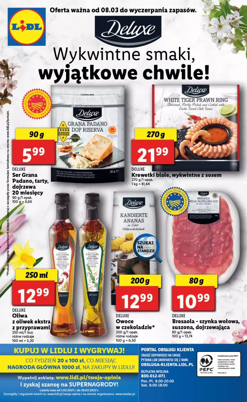 Gazetka promocyjna Lidl - GAZETKA - ważna 08.03 do 13.03.2021 - strona 41 - produkty: Ananas, Bresaola, Fa, Gra, Gry, Krewetki, Mola, Owoce, Ser, Szynka, Tiger