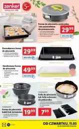 Gazetka promocyjna Lidl - GAZETKA - Gazetka - ważna od 13.03 do 13.03.2021 - strona 22 - produkty: Piec, Por, Tortownica, Pojemnik, Forma do pieczenia, Piekarnik