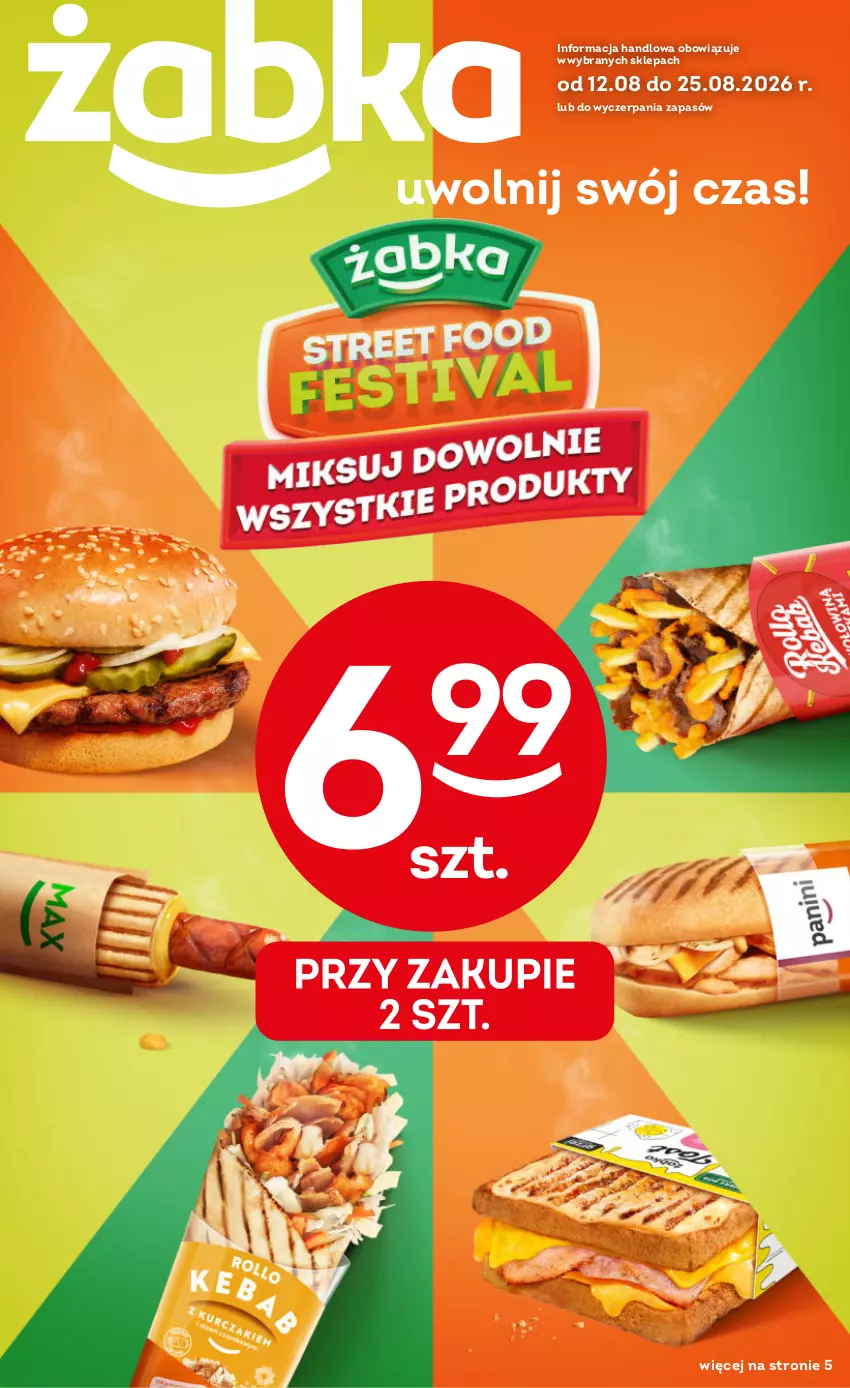 Gazetka promocyjna Żabka - gazetka-promocyjna-33-34-2026 - ważna 12.08 do 25.08.2026 - strona 1