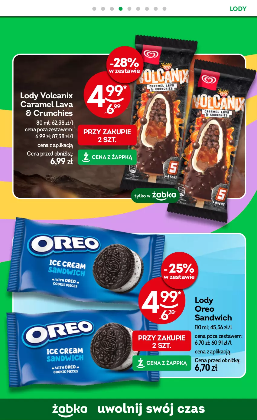Gazetka promocyjna Żabka - gazetka-promocyjna-33-34-2026 - ważna 12.08 do 25.08.2026 - strona 53 - produkty: Lody, Oreo