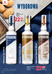 Gazetka promocyjna Selgros - Katalog Markowe Produkty - Gazetka - ważna od 01.06 do 01.06.2023 - strona 16 - produkty: Wódka, Wyborowa