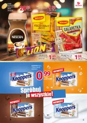 Gazetka promocyjna Selgros - Katalog Markowe Produkty - Gazetka - ważna od 01.06 do 01.06.2023 - strona 5 - produkty: Nescafé, Kawa rozpuszczalna, Sos, Kawa, Lion, Galaretka, Knoppers, Gala