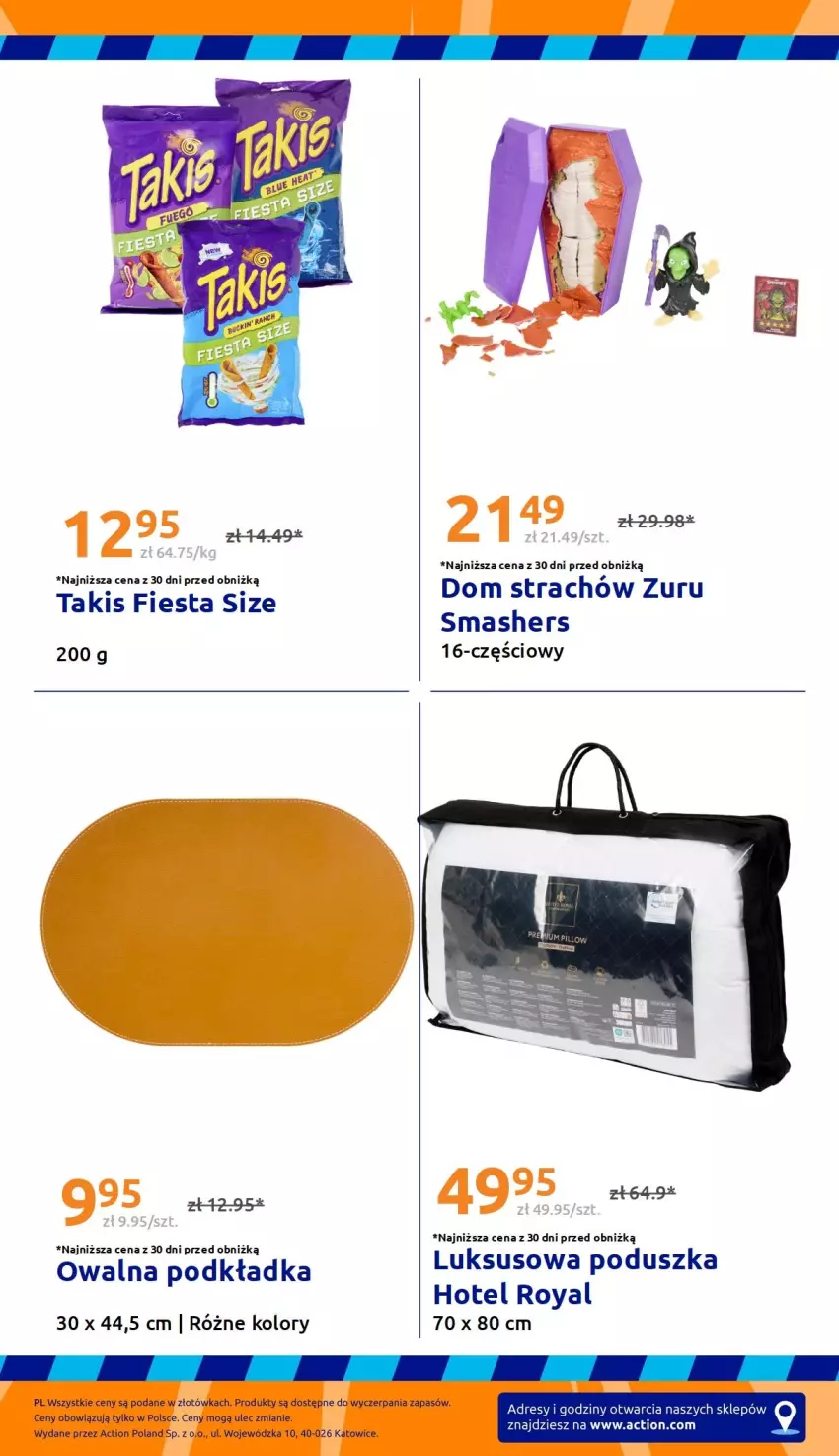 Gazetka promocyjna Action - Gazetka tydzień 37 2026 - ważna 09.09 do 15.09.2026 - strona 36 - produkty: Dres, Podkład, Podkładka, Poduszka
