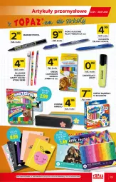 Gazetka promocyjna Topaz - Gazetka - Gazetka - ważna od 28.07 do 28.07.2021 - strona 19 - produkty: Długopis, Piórnik