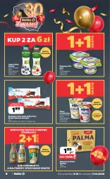 Gazetka promocyjna Netto - Od Czwartku - Gazetka - ważna od 11.10 do 11.10.2025 - strona 8 - produkty: Gra, Zott, Jogurt, Activia, Napoje, Palma, Margaryna, Mleczna kanapka, Alpro, Jogurt pitny, Kinder