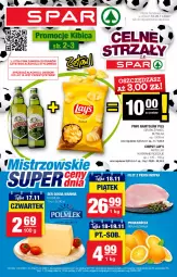 Gazetka promocyjna Spar - Spar - Gazetka - ważna od 23.11 do 23.11.2022 - strona 1 - produkty: Piwo, Sok, Ser, Namysłów, Chipsy, POLMLEK, Gouda
