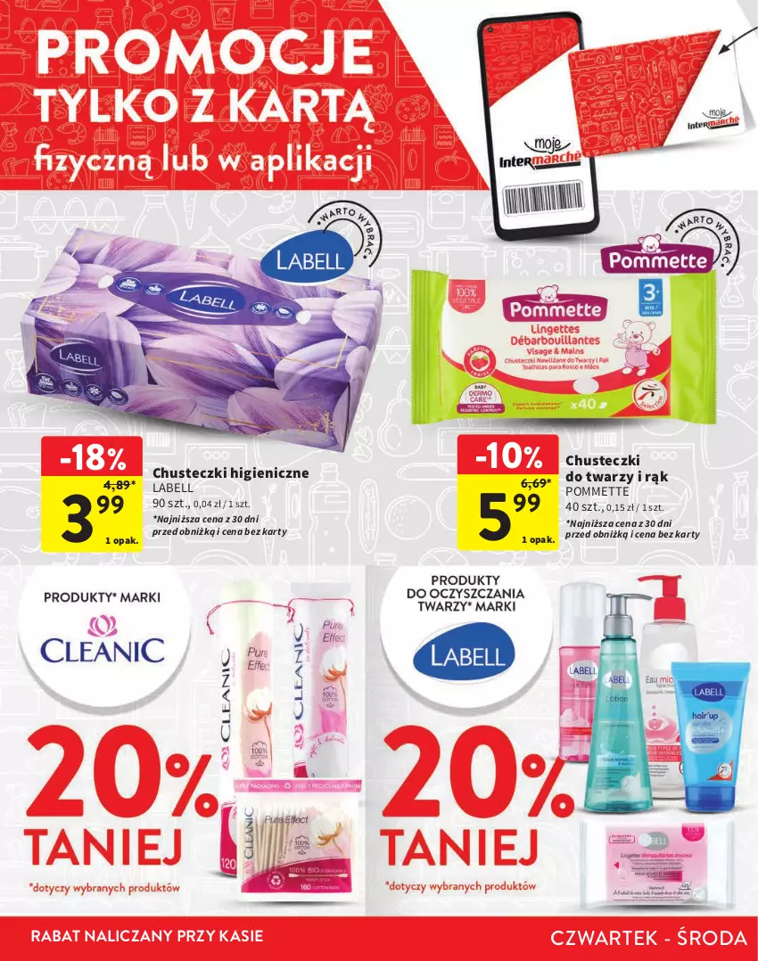 Gazetka promocyjna Intermarche - Gazetka Intermarche - ważna 18.01 do 31.01.2024 - strona 16 - produkty: Bell, Chusteczki