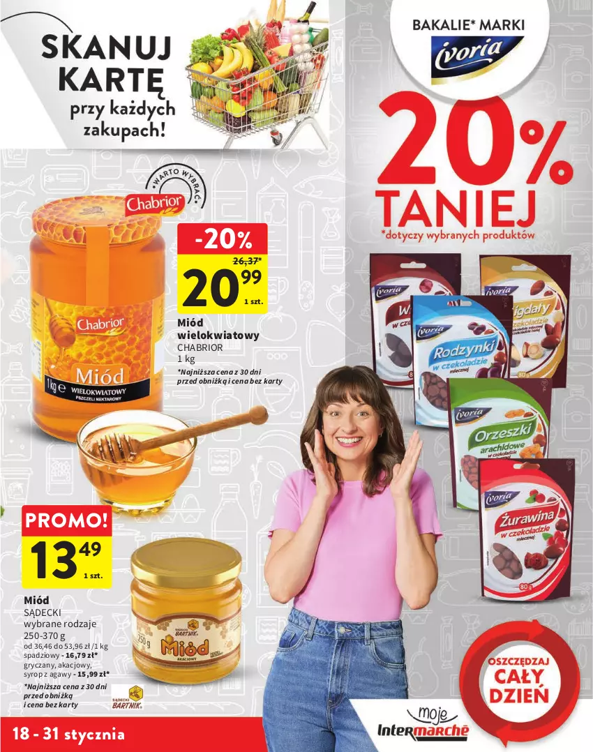 Gazetka promocyjna Intermarche - Gazetka Intermarche - ważna 18.01 do 31.01.2024 - strona 9 - produkty: Chabrior, Gry, Miód, Syrop