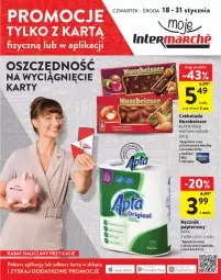 Gazetka promocyjna Intermarche - Gazetka Intermarche - Gazetka - ważna od 31.01 do 31.01.2024 - strona 1 - produkty: Ser, Papier, Ręcznik, Rolki, Czekolada