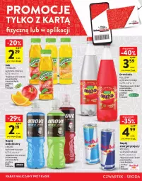 Gazetka promocyjna Intermarche - Gazetka Intermarche - Gazetka - ważna od 31.01 do 31.01.2024 - strona 14 - produkty: Sok, Red Bull, Oranżada, Hellena, Napój izotoniczny, Tymbark, Napój