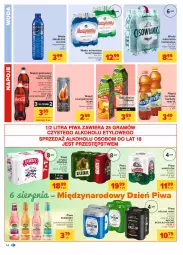 Gazetka promocyjna Carrefour - Gazetka Carrefour - Gazetka - ważna od 07.08 do 07.08.2021 - strona 20 - produkty: Piwa, Piwo, Sok, Mus, Koc, Gra, Napój energetyczny, Somersby, Namysłów, Kosz, Coca-Cola, Napoje, Muszynianka, Napój gazowany, Tymbark, Fanta, Woda mineralna, Woda, Sprite, Okocim, Napój, Cisowianka, Nestea, Nektar, Fa