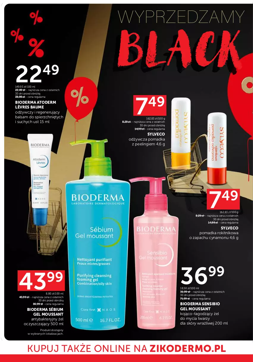 Gazetka promocyjna Ziko - Gazetka Ziko Dermo - ważna 30.10 do 12.11.2025 - strona 30 - produkty: Atoderm, Bioderma, Lack, Peeling