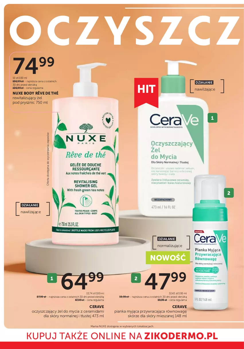 Gazetka promocyjna Ziko - Gazetka Ziko Dermo - ważna 30.10 do 12.11.2025 - strona 6 - produkty: Body, CeraVe, Nuxe