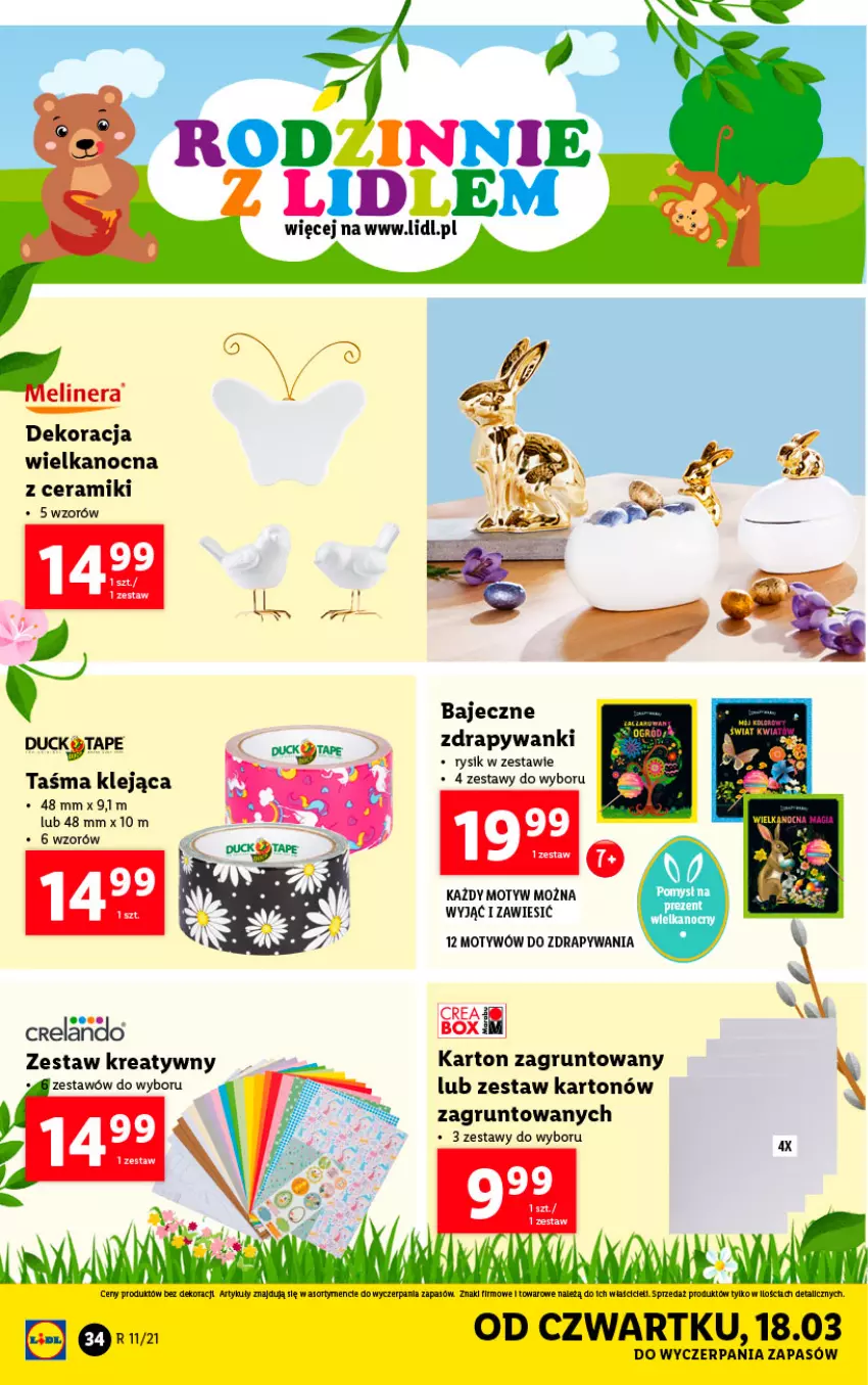 Gazetka promocyjna Lidl - GAZETKA - ważna 15.03 do 20.03.2021 - strona 34 - produkty: Duck, Grunt, Klej, LG, Rum