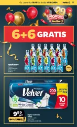 Gazetka promocyjna Netto - Netto Gazetka Food 41/24B - Gazetka - ważna od 16.10 do 16.10.2024 - strona 11 - produkty: Gra, Papier, Papier toaletowy, Velvet, Kubuś Waterrr, Kubuś