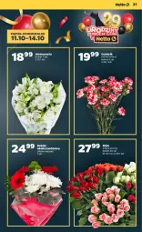 Gazetka promocyjna Netto - Netto Gazetka Food 41/24B - Gazetka - ważna od 16.10 do 16.10.2024 - strona 21 - produkty: Róża, Bukiet