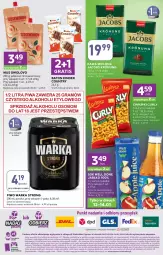 Gazetka promocyjna Stokrotka - Stokrotka Express - Gazetka - ważna od 14.01 do 14.01.2026 - strona 6 - produkty: Piwa, Piwo, Warzywa, Sok, Mus, Gra, Telefon, O nas, Warka, Baton, Owoce, Jacobs, Wagi, Mięso, Kinder