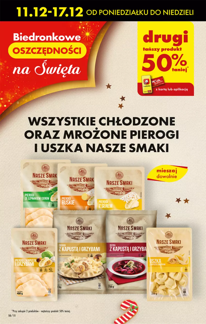 Gazetka promocyjna Biedronka - Od czwartku - ważna 14.12 do 20.12.2023 - strona 10 - produkty: Pierogi