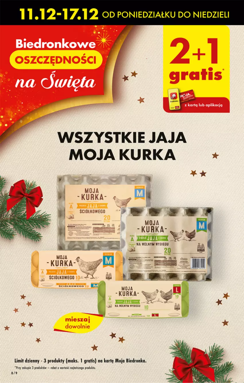 Gazetka promocyjna Biedronka - Od czwartku - ważna 14.12 do 20.12.2023 - strona 8 - produkty: Fa, Gra, Gry, Jaja