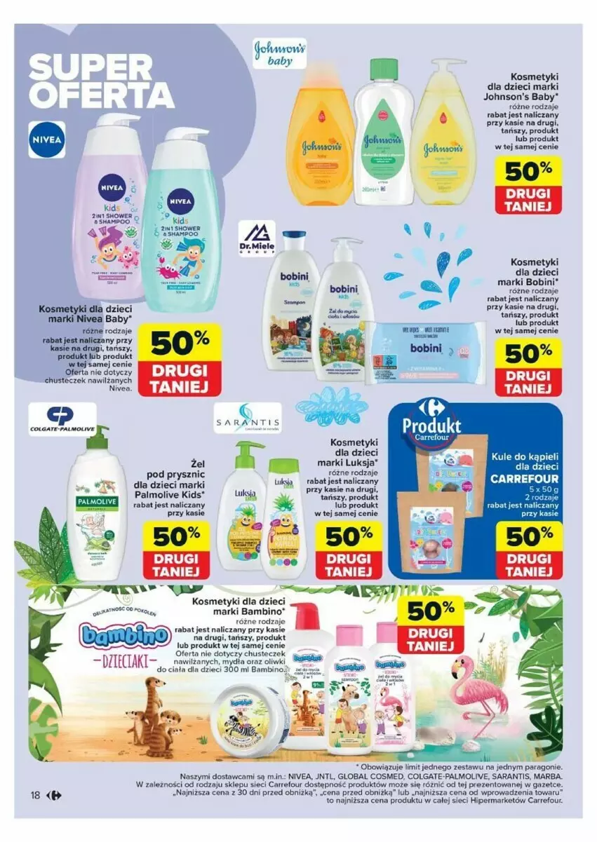Gazetka promocyjna Carrefour - ważna 21.05 do 01.06.2024 - strona 10 - produkty: Colgate, Dzieci, Fa, Kosmetyki dla dzieci, LG, Nivea, Palmolive