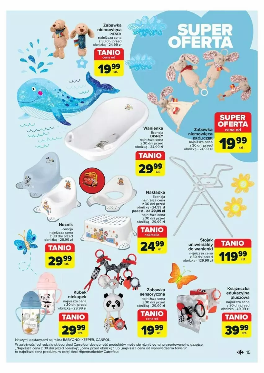 Gazetka promocyjna Carrefour - ważna 21.05 do 01.06.2024 - strona 7 - produkty: Canpol, Disney, Kubek, Nocnik, Stojak, Zabawka