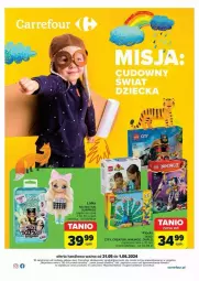 Gazetka promocyjna Carrefour - Gazetka - ważna od 01.06 do 01.06.2024 - strona 1 - produkty: LEGO, Klocki, Lalka