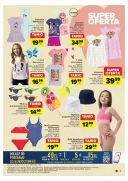 Gazetka promocyjna Carrefour - Gazetka - ważna od 01.06 do 01.06.2024 - strona 27 - produkty: AEG, Klej, T-shirt, Strój kąpielowy, Dzieci, Sukienka