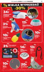 Gazetka promocyjna Netto - Akcesoria i dodatki - Gazetka - ważna od 31.08 do 31.08.2022 - strona 5 - produkty: Gra, Ananas, Zabawka, Kamizelka, Ręcznik, Smycz, Miska