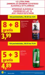 Gazetka promocyjna Lidl - Gazetka ważna od 2.04 do 4.04 - Gazetka - ważna od 04.04 do 04.04.2026 - strona 20 - produkty: Gra, Harnaś, Lech Premium