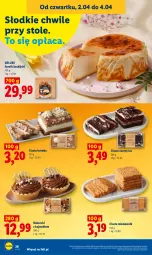 Gazetka promocyjna Lidl - Gazetka ważna od 2.04 do 4.04 - Gazetka - ważna od 04.04 do 04.04.2026 - strona 36 - produkty: Ser, Babeczki