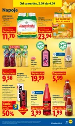 Gazetka promocyjna Lidl - Gazetka ważna od 2.04 do 4.04 - Gazetka - ważna od 04.04 do 04.04.2026 - strona 63 - produkty: Dawtona, Sok, Mus, Gra, Granat, Napoje, Lack, Sok jabłkowy, Oranżada, Hellena, Muszynianka, Tymbark, Sok pomidorowy, Woda, Napój, Magnez