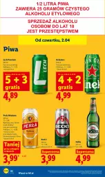 Gazetka promocyjna Lidl - Gazetka ważna od 2.04 do 4.04 - Gazetka - ważna od 04.04 do 04.04.2026 - strona 64 - produkty: Piwa, Gra, Heineken, Perła, Lech Premium
