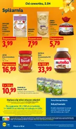 Gazetka promocyjna Lidl - Gazetka ważna od 2.04 do 4.04 - Gazetka - ważna od 04.04 do 04.04.2026 - strona 66 - produkty: Piec, Nutella, Por, Gra, Bonduelle, Portal, Wafle, Laur, Mola, Pieczywo, Dan Cake, Groszek, Fa