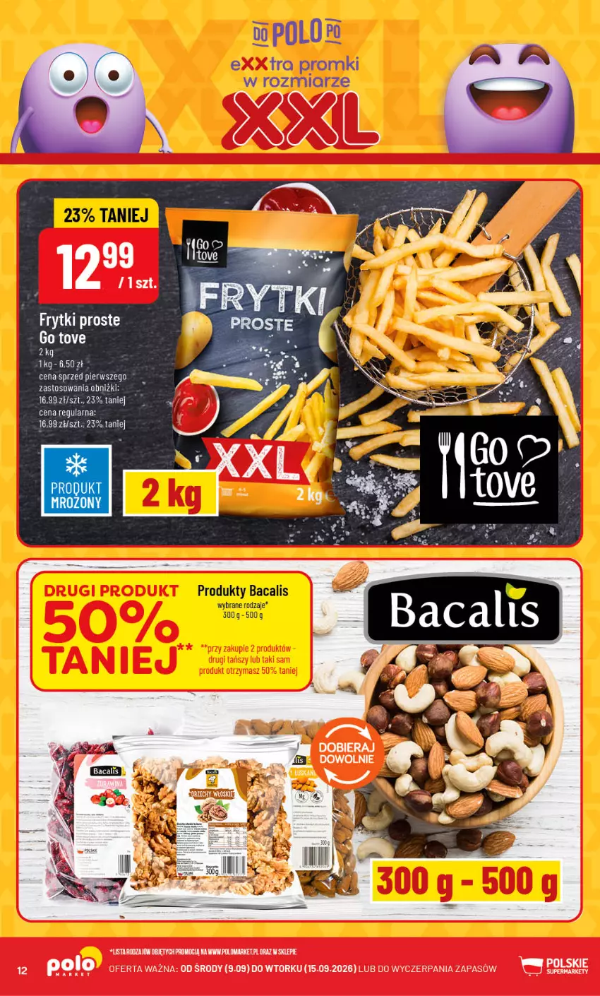 Gazetka promocyjna PoloMarket - Gazetka POLOmarket - ważna 09.09 do 15.09.2026 - strona 12 - produkty: Frytki