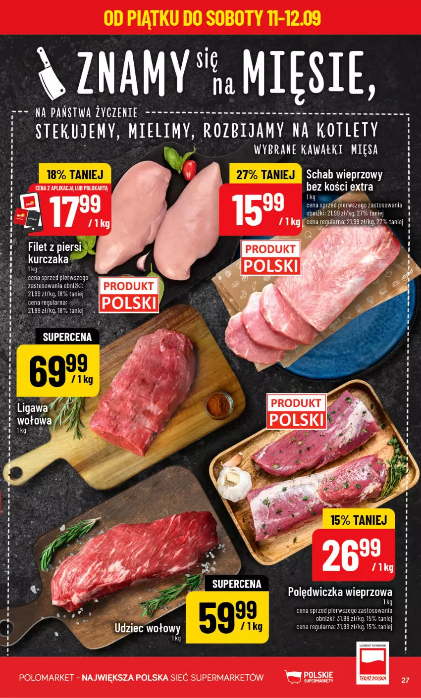 Gazetka promocyjna PoloMarket - Gazetka POLOmarket - ważna 09.09 do 15.09.2026 - strona 27 - produkty: Fa, Kawa, Polędwiczka wieprzowa, Schab wieprzowy, Udziec wołowy