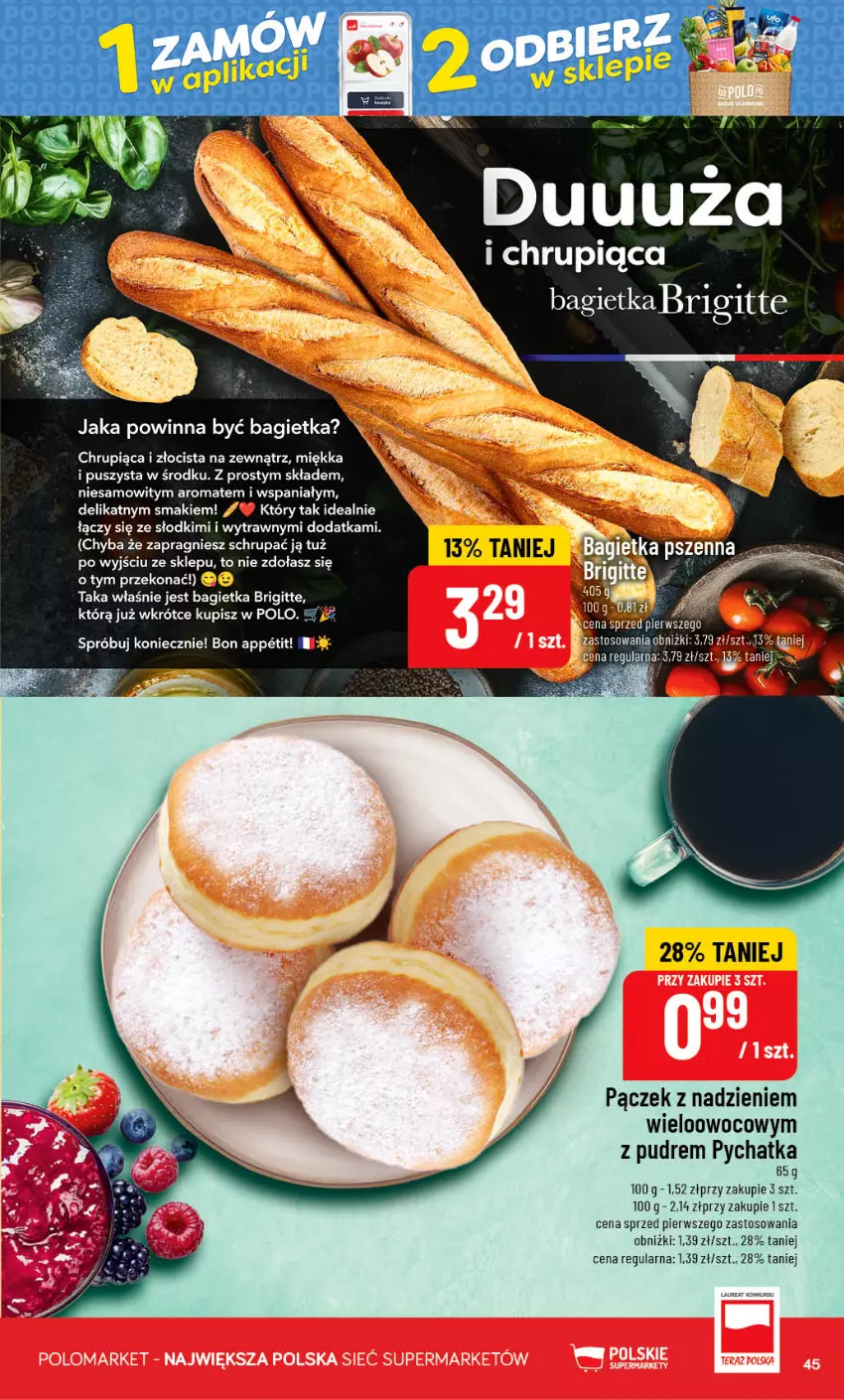 Gazetka promocyjna PoloMarket - Gazetka POLOmarket - ważna 09.09 do 15.09.2026 - strona 45 - produkty: Bagietka, Laur, Pączek