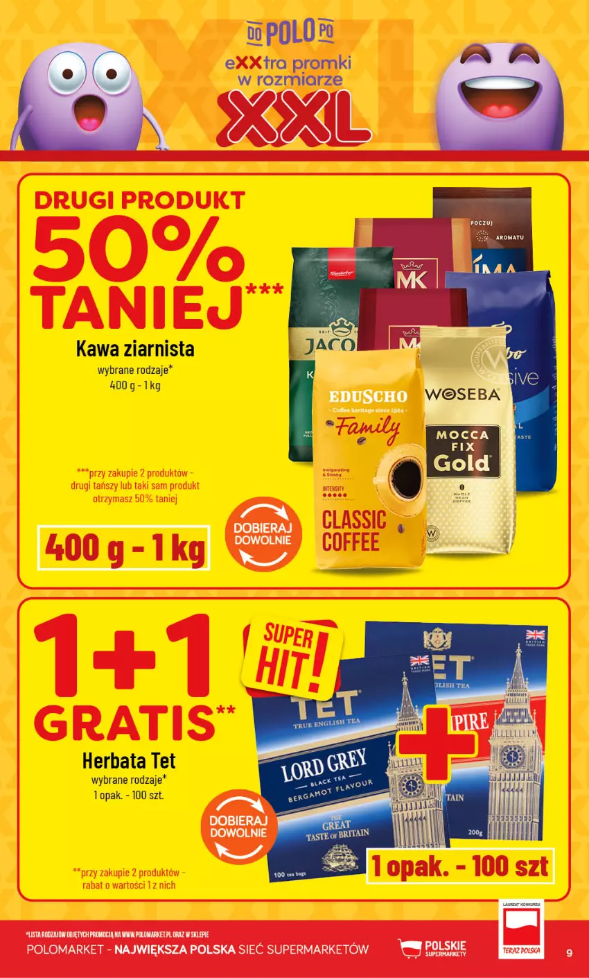 Gazetka promocyjna PoloMarket - Gazetka POLOmarket - ważna 09.09 do 15.09.2026 - strona 9 - produkty: Herbata, Kawa, Kawa ziarnista
