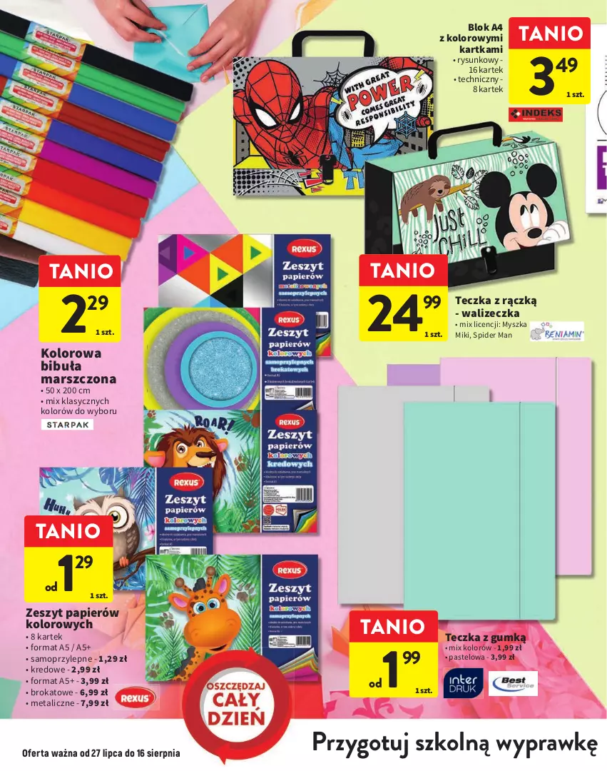 Gazetka promocyjna Intermarche - Gazetka Intermarche - ważna 27.07 do 16.08.2023 - strona 8 - produkty: Mars, Mop, Mysz, Papier