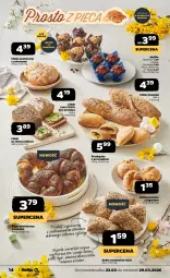 Gazetka promocyjna Netto - Od Poniedziałku - Gazetka - ważna od 29.03 do 29.03.2026 - strona 14 - produkty: Kurczak, Sok, Rust, Jogurt, Sito, Sezam, Rogal, Pestki dyni, E. Wedel, Chleb, Bułka