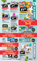 Gazetka promocyjna Netto - Od Poniedziałku - Gazetka - ważna od 29.03 do 29.03.2026 - strona 31 - produkty: Kurczak, Domestos, Pur, Gra, Cif, Finish, Zawieszka do wc, Karma mokra dla kotów, Purina, Energizer, Odplamiacz, Vizir, Baterie alkaliczne, Płyn do mycia, Vanish, Zmywarki, Ariel, Kapsułki do prania, Folia aluminiowa